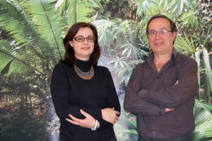 Iolanda Bethencourt i Josep Maria Vinyes, editors digitals // Sergi Bayó